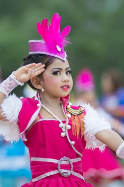 Çocuklar spor geçidi