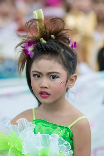 Desfile de desporto infantil — Fotografia de Stock