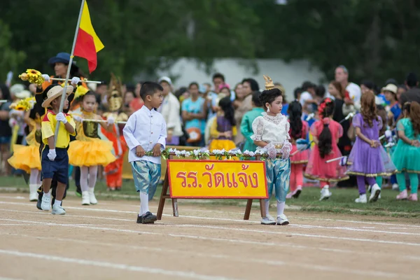 Kindersport parade — Stockfoto