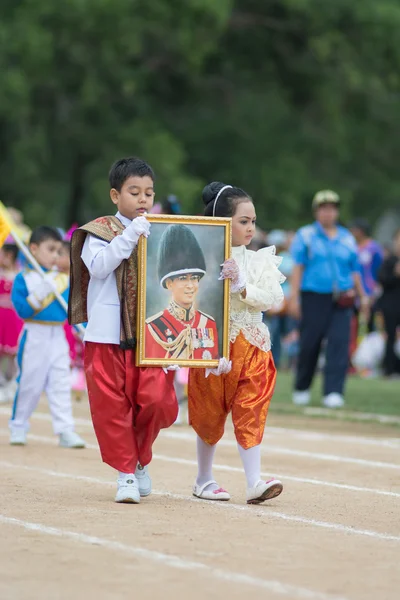 Kindersportparade — Stockfoto