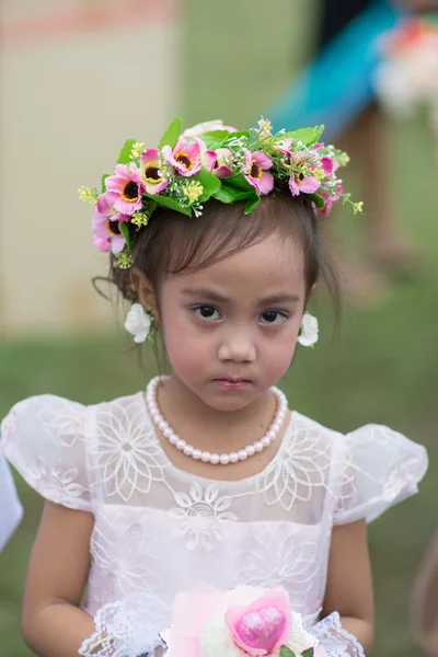 Desfile de desporto infantil — Fotografia de Stock