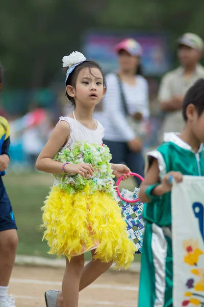 Desfile de desporto infantil — Fotografia de Stock
