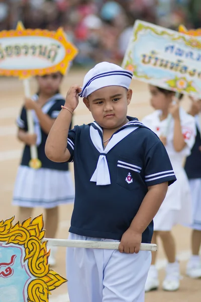 Desfile deportivo para niños — Foto de Stock