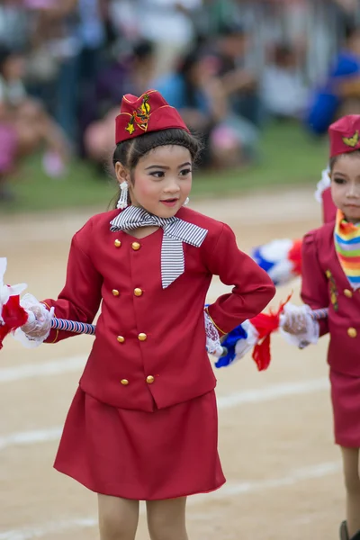 Défilé sportif enfants — Photo