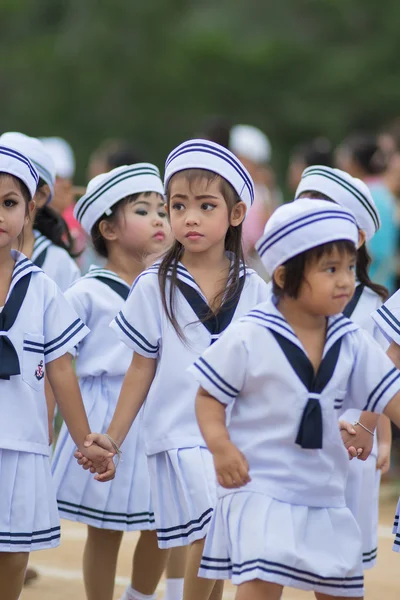 Parada sportivă pentru copii — Fotografie, imagine de stoc