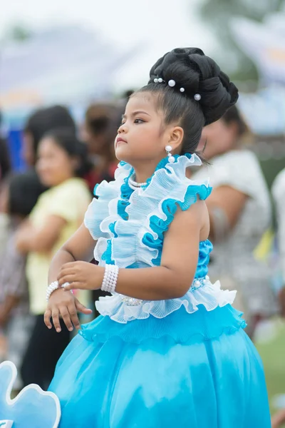 Desfile de desporto infantil — Fotografia de Stock