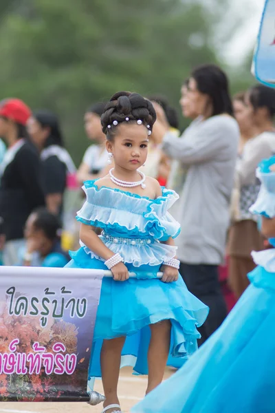 Desfile de desporto infantil — Fotografia de Stock