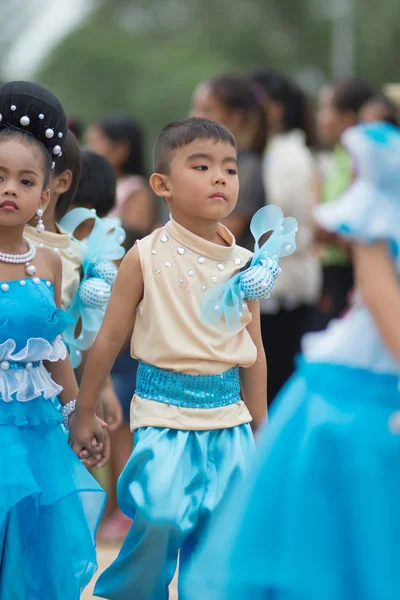 Desfile de desporto infantil — Fotografia de Stock