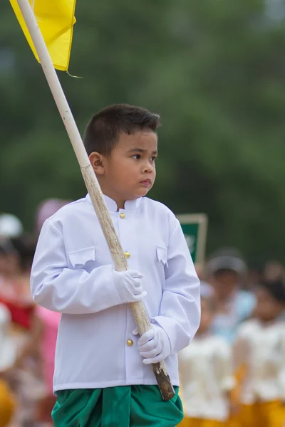 Kids sport parade — Stock Photo, Image