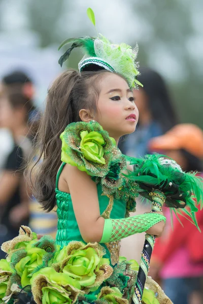 Desfile de desporto infantil — Fotografia de Stock