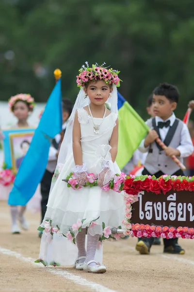 Kindersport parade — Stockfoto