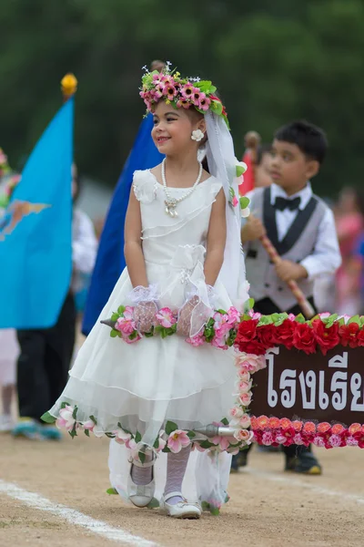 Kindersport parade — Stockfoto