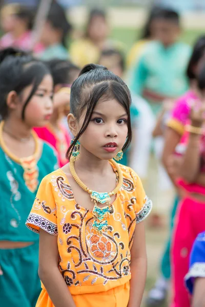 Desfile de desporto infantil — Fotografia de Stock