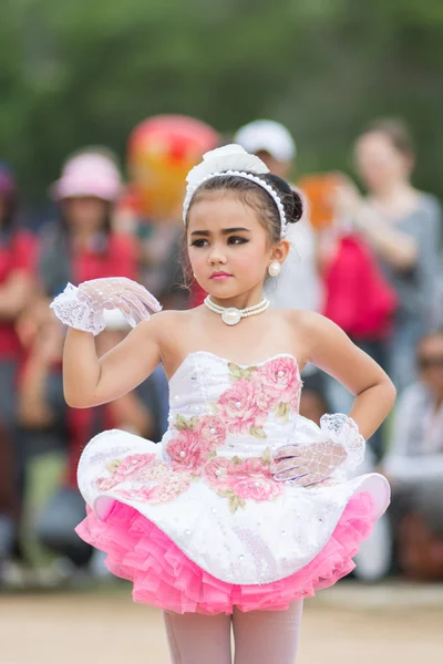 Desfile de desporto infantil — Fotografia de Stock