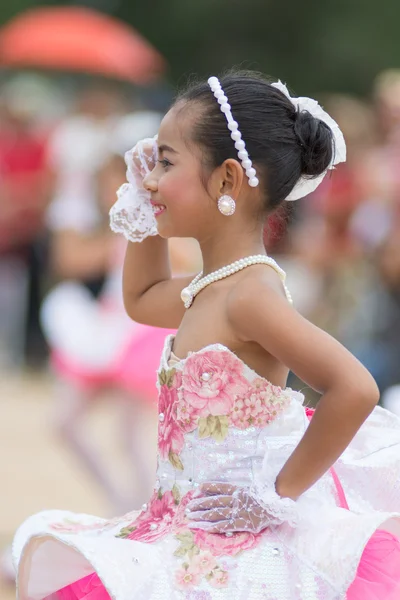 Desfile de desporto infantil — Fotografia de Stock