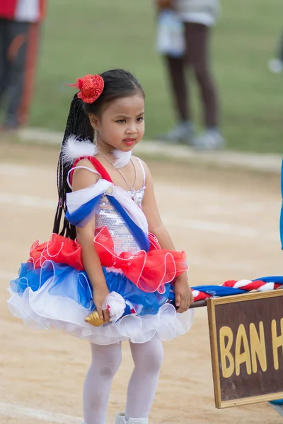 Desfile de desporto infantil — Fotografia de Stock