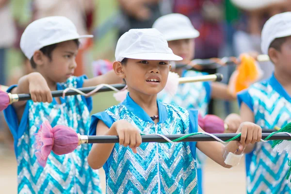 Kindersport parade — Stockfoto