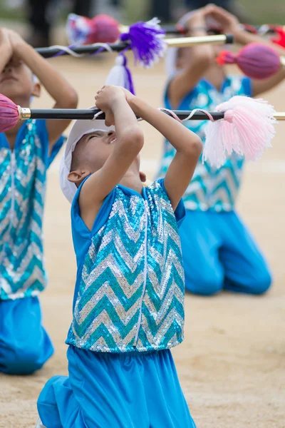 Kids sport parade — Stock Photo, Image