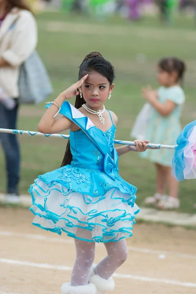 Desfile de desporto infantil — Fotografia de Stock