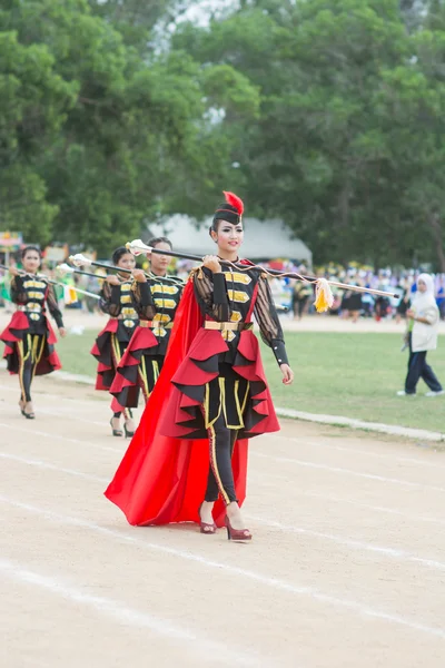 Kinderen tijdens sport parade — Stockfoto