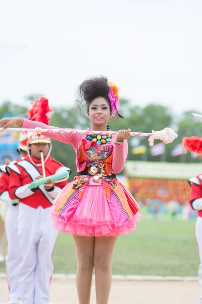 Kids during sport parade — Stock Photo, Image