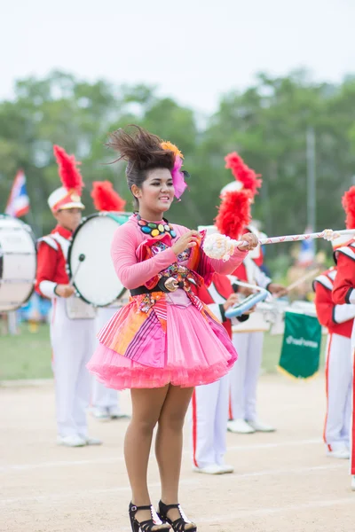 Kids during sport parade — Stock Photo, Image