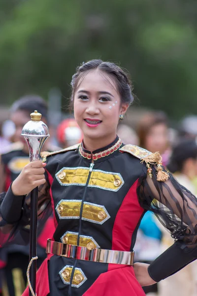 Kinderen tijdens sport parade — Stockfoto