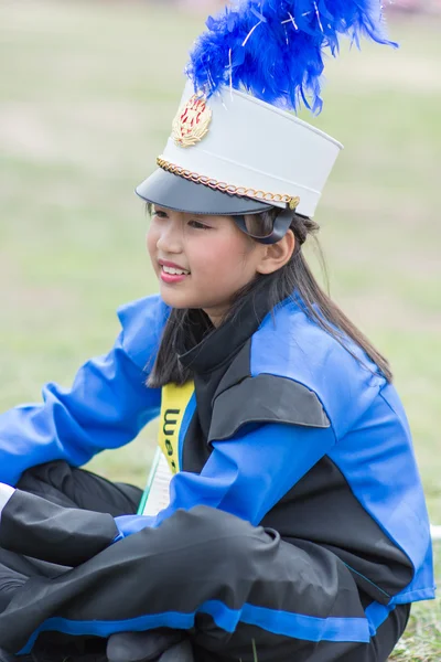 Niños durante el desfile deportivo —  Fotos de Stock