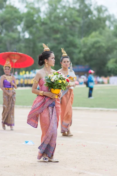 Kids sport parade — Stock Photo, Image