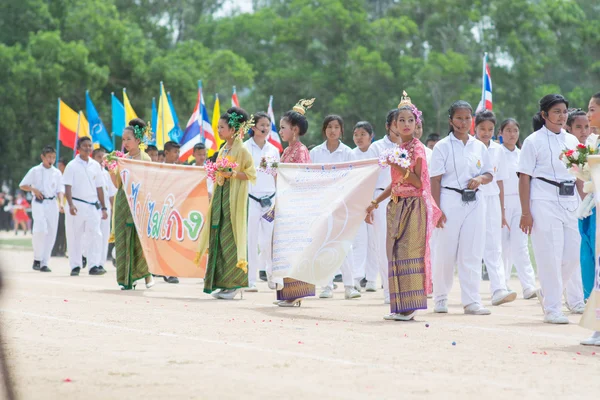 Kindersport parade — Stockfoto