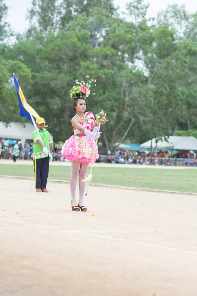 Kindersport parade — Stockfoto