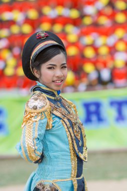 Çocuklar spor geçidi