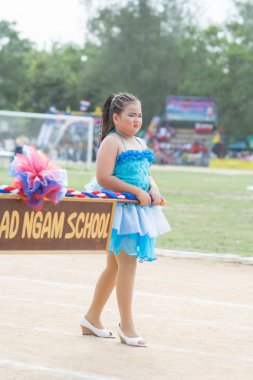 Çocuklar spor geçidi