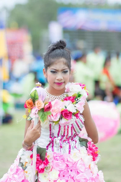 Kids sport parade — Stock Photo, Image