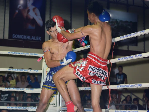 Boxe tailandês — Fotografia de Stock