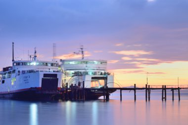 akşam deniz manzarası