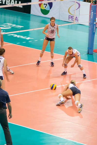 Voleybol Dünya grand prix 2014 — Stok fotoğraf