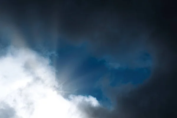 Cielo Primavera Después Una Tormenta — Foto de Stock