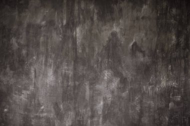 Metin için alanı olan beton mat gri arkaplan.