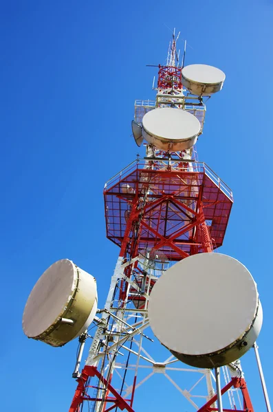 Communicatie antenne — Stockfoto