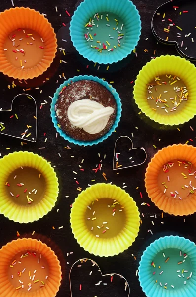 Top Cupcakes — Stockfoto