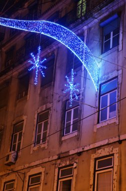 sokak Noel dekorasyon