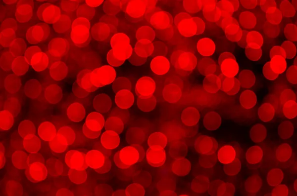 Luces rojas de Navidad — Foto de Stock