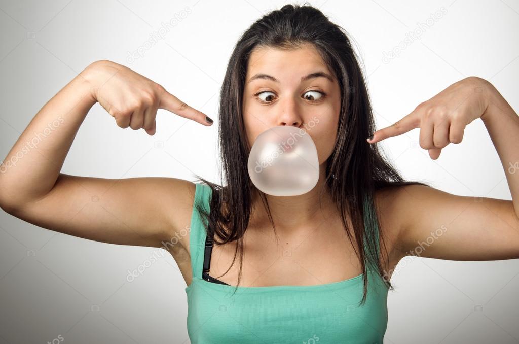 Chewing Gum Girl