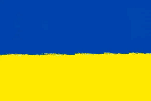 Fond Aux Couleurs Drapeau Ukrainien — Photo