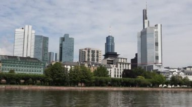 bankenviertel de frankfurt am main, deutschland