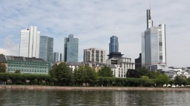 bankenviertel de frankfurt am main, deutschland