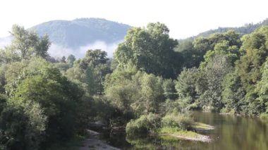 Near the river in Bad Kreuznach in Germany