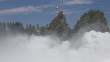 schaffhausen, İsviçre yakınındaki Rhine falls