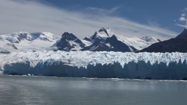 Lodowiec Perito moreno w Patagonii — Wideo stockowe